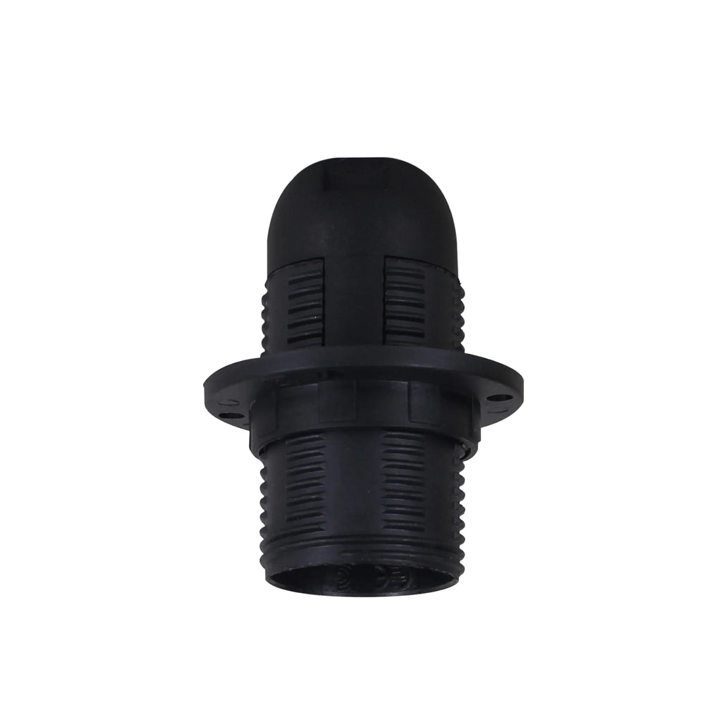 E14 Bulb Holder Edison Small Screw Black Plastic Lamp holder ~4412