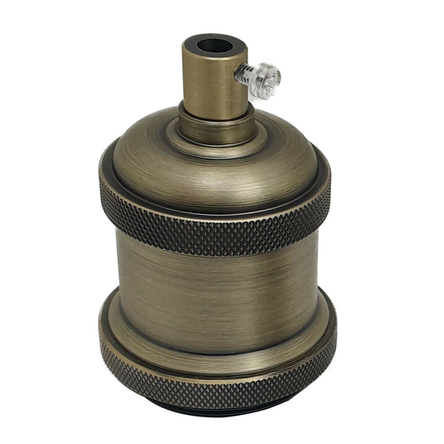 Light Bulb Holder  Vintage Industrial Antique Retro Lamp Edison ES E27 Fitting ~3423