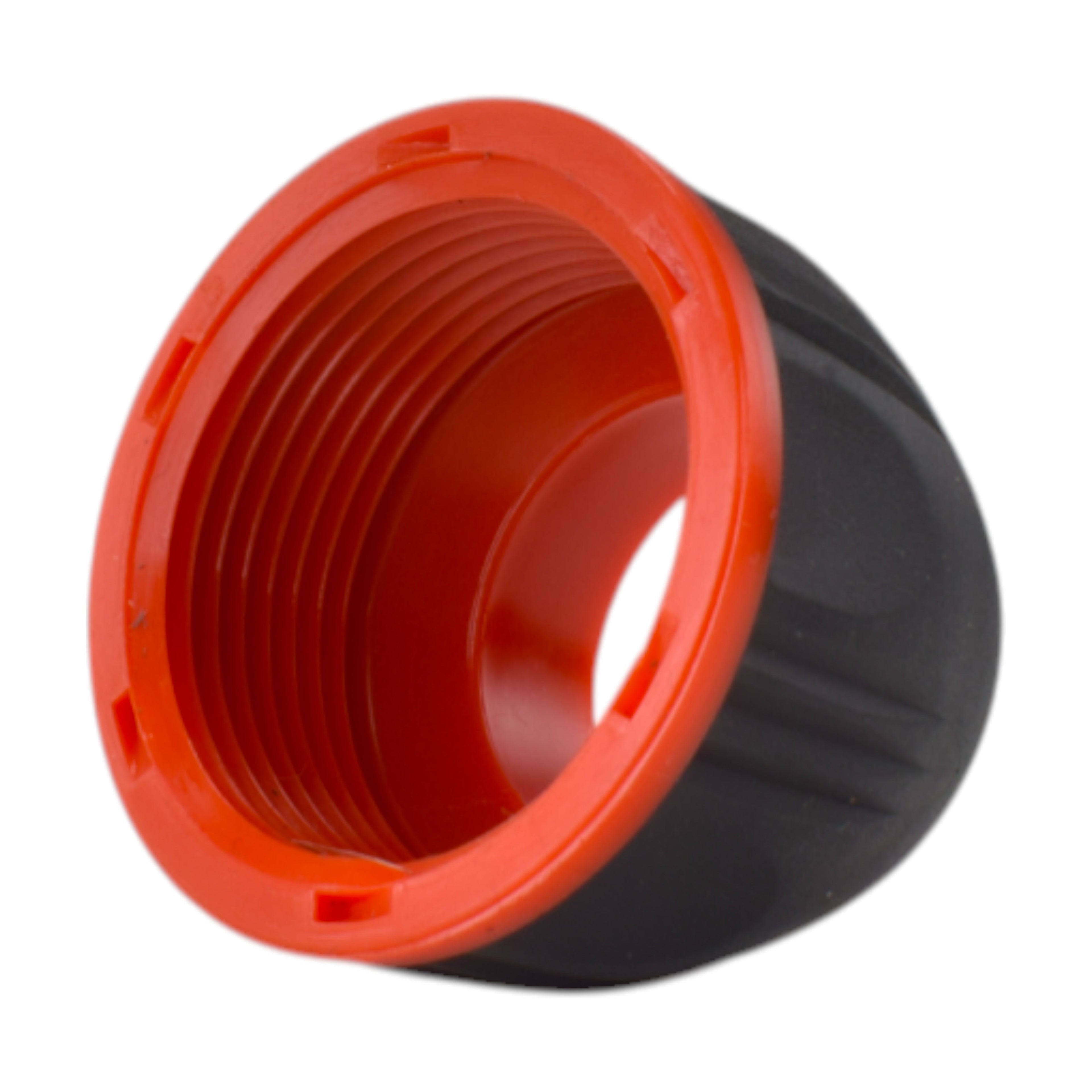 1/2" & 3/4" Female Hose Connector - Lockable Design, Black