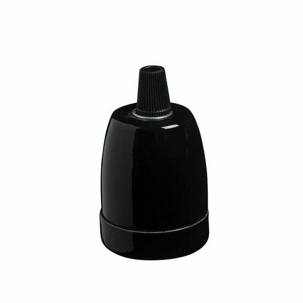 Screw E27 Light Bulb Lamp Holder Base Pendant Socket UK~3413