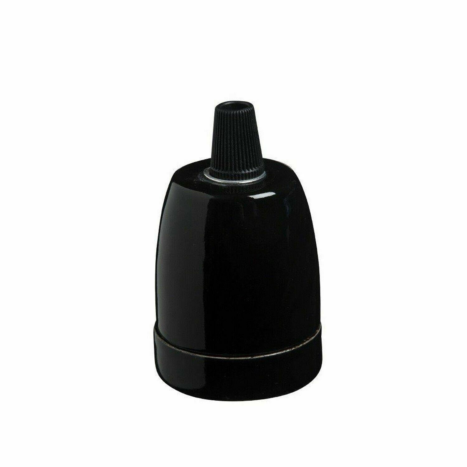 Screw E27 Light Bulb Lamp Holder Base Pendant Socket UK~3413