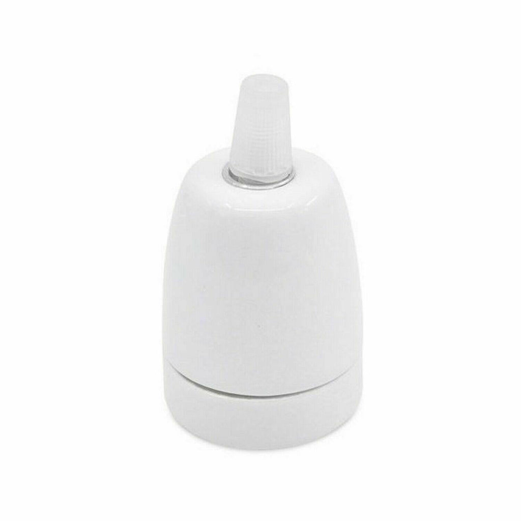 Screw E27 Light Bulb Lamp Holder Base Pendant Socket UK~3413